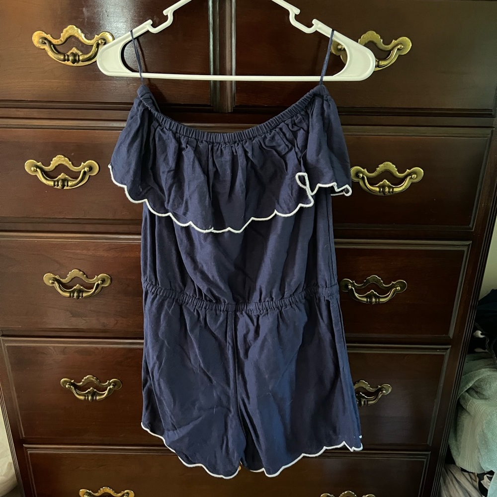 Vineyard vines scalloped romper